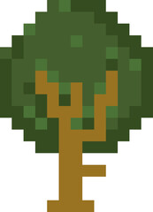 Pixel Art Tree