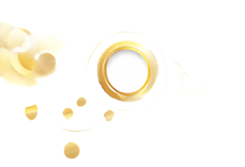 abstract circle color background golden gold banner