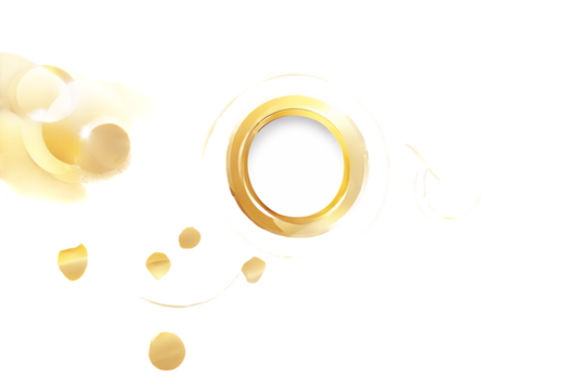 abstract circle color background golden gold banner