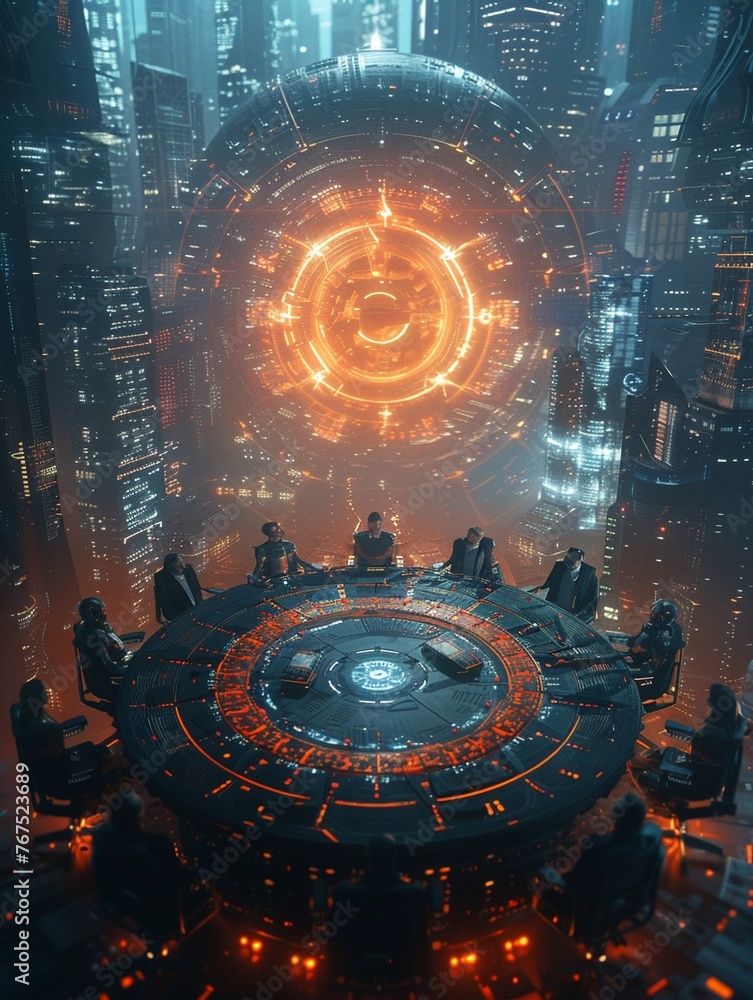 Poster design a captivating image showcasing a panoramic view through glasses, transforming the world into 