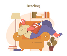 Reading concept.