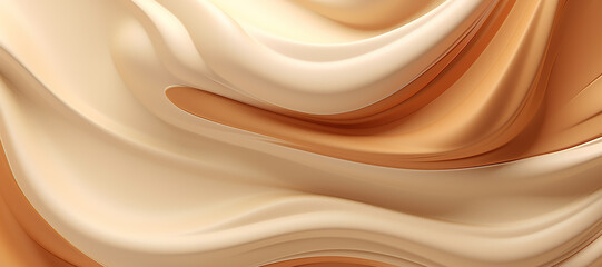 Obraz premium colorful waves of melt and thick liquid 101