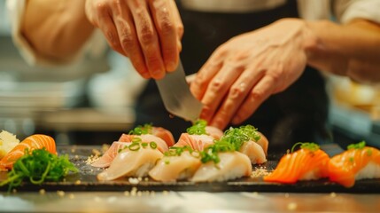Fusion sushi experience