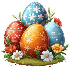 Fototapeta premium Easter eggs