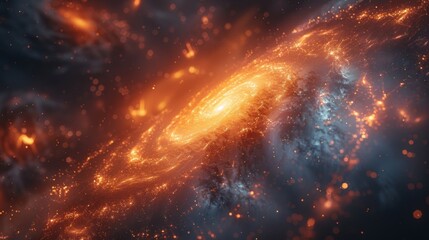 From the tiniest atoms to the largest galaxies everything in the universe is caught up in the wondrous dance an unstoppable force that transcends space and time.