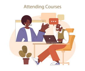 Retirees' Activities concept.