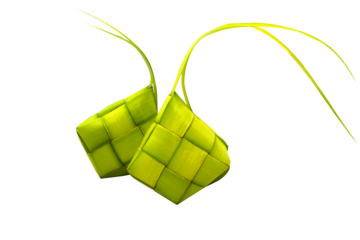 Eid al fitr ketupat, transparent background