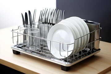 Compact Stainless Steel Dish Rack






 - obrazy, fototapety, plakaty