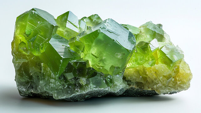 white peridot stone background
