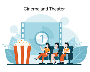 Movie enthusiasts immerse in the magic of film