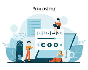 Eager voices share stories via podcasting platforms