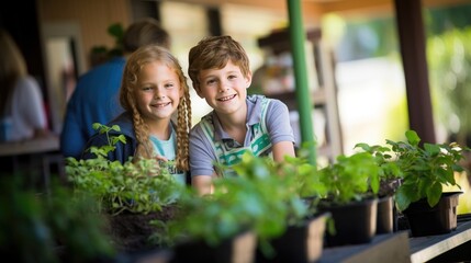School gardening club cultivating green thumbs nurturing plants and friendships