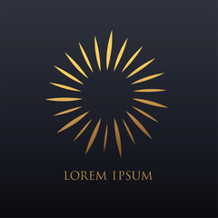 abstract logo concept design