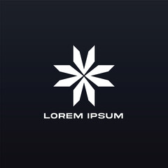 modern clean industry symbol logo