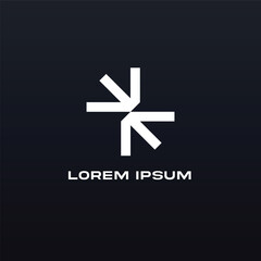 modern clean industry symbol logo