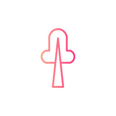 tree gradient icon