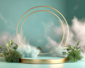 grass and sky background for marketing products 