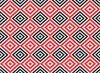 Vector crochet pattern Seamless knitting2