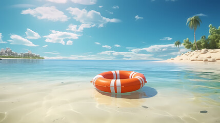 Lifebuoy, symbolizing safety and hope