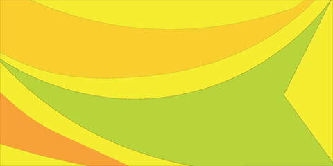 Abstract green color background. Dynamic shapes composition. Eps10 vector