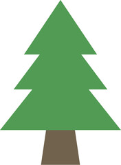 Fototapeta premium Tree flat design