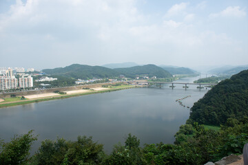 Fototapeta premium Go to Gongsanseong Fortress in Gongju City