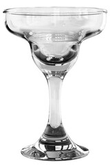 3D Empty Margarita Glass Illustration