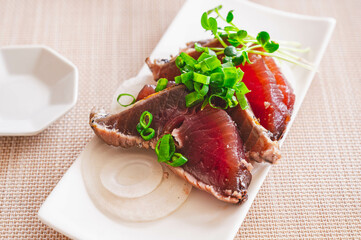 鰹のタタキ