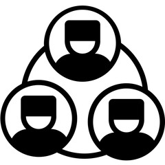 Unity Glyph Icon Design Vector Ramadan