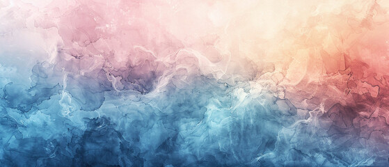 Subtle watercolor blend, abstract elegance, dreamy vibe - obrazy, fototapety, plakaty