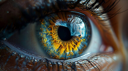 Close up of an eye