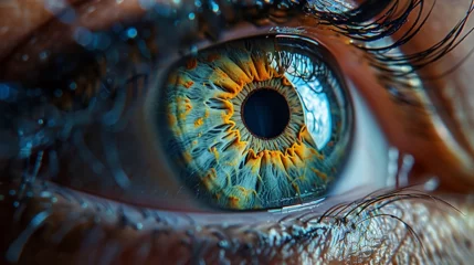 Foto op Plexiglas anti-reflex Close up of an eye © Renato