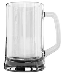 3D Empty Beer Mug Illustration