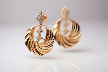 Beautiful Golden pair of earrings