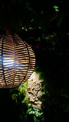 Modern Lamp Decoration on the Park