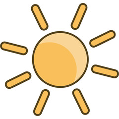 Sunny Sticker