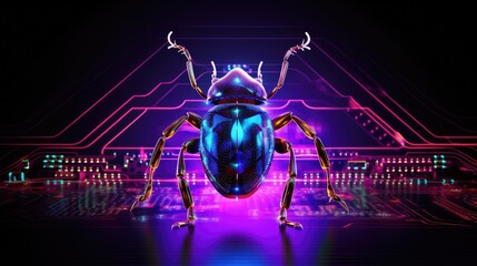 ethereum smart contract bug bounty program - obrazy, fototapety, plakaty