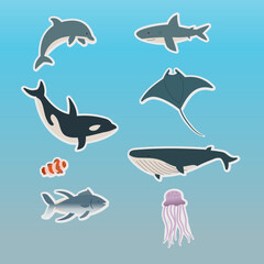 Fish Icon Set