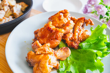 韓国風甘辛チキン
