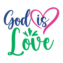 Fototapeta premium God Is Love
