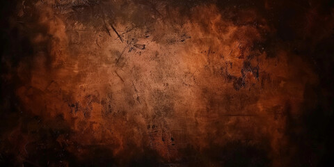 Brown background, Brown grunge texture background for poster, Dark brown Stucco Wall Background. banner,beige  vintgae  ,Christmas	
 - obrazy, fototapety, plakaty