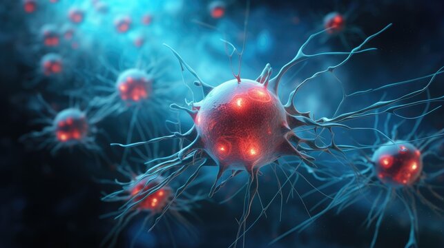 nanobots repairing damaged blood brain barrier