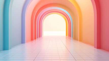 Soft color background scene