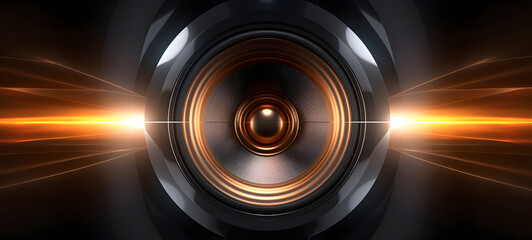 full power audio speaker, Surging power tune, ai generative