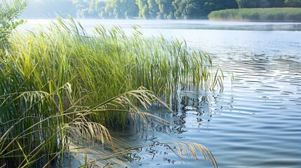 lake in the forest