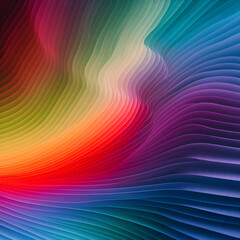 A stunning and captivating linear gradient showcasing a harmonious blend of vibrant colors. - obrazy, fototapety, plakaty