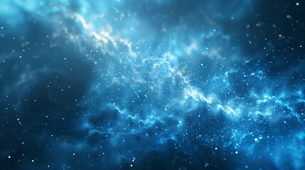 Cosmic Dust and Starfield Abstract Background - obrazy, fototapety, plakaty