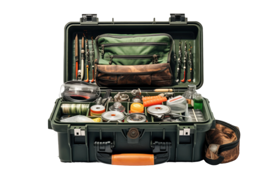 Enchanted Green Treasure Trove. On White or PNG Transparent Background. - Powered by Adobe