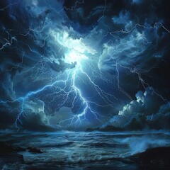 Storms that rage around it, lightning illuminating flashes of insight and thunder voicing powerful thoughts