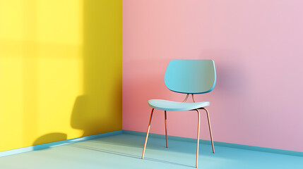Obraz premium A chairs the choice for comfortable relaxation